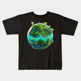 Itty Bitty Biome Kids T-Shirt